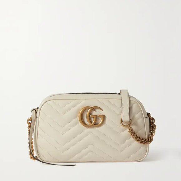 Gucci Handbags - NWT GG Marmont Camera small quilted leather shoulder bag